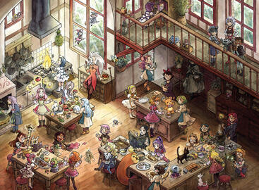 Let's Magical Cooking (magical girls crossover)