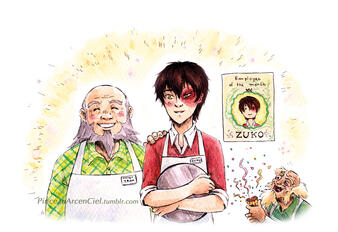 Elemental - Tales of the 4 Nations vol 2 (Atla) - spot illust