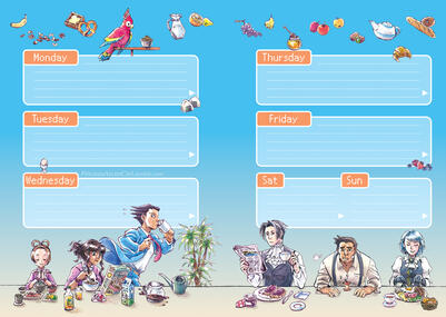 Ace Attorney Planner