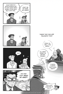The SL-9 Files (Ace Attorney) yonkoma
