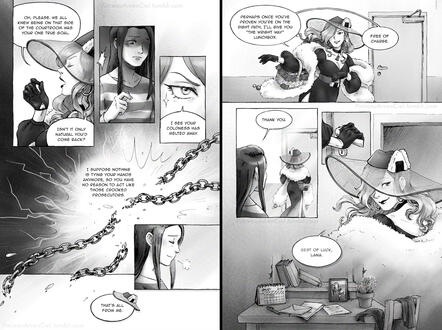 The SL-9 Files (Ace Attorney) texts by Jenn & Pepper - p 9-10 /14